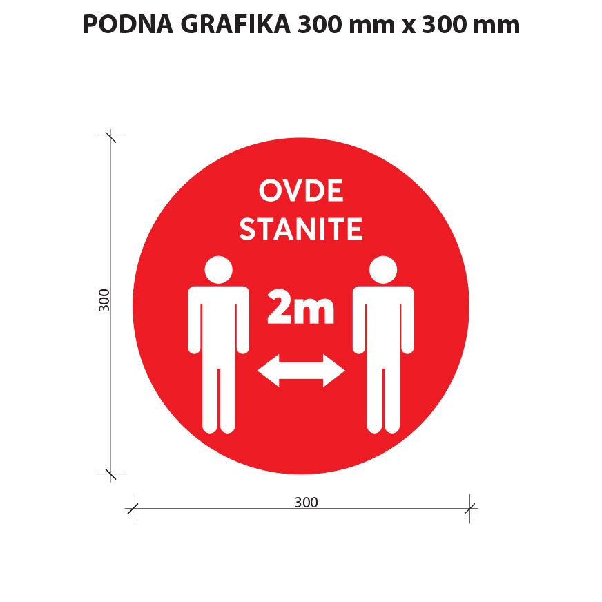 Podna Grafika 300mm X 300m Stonicom