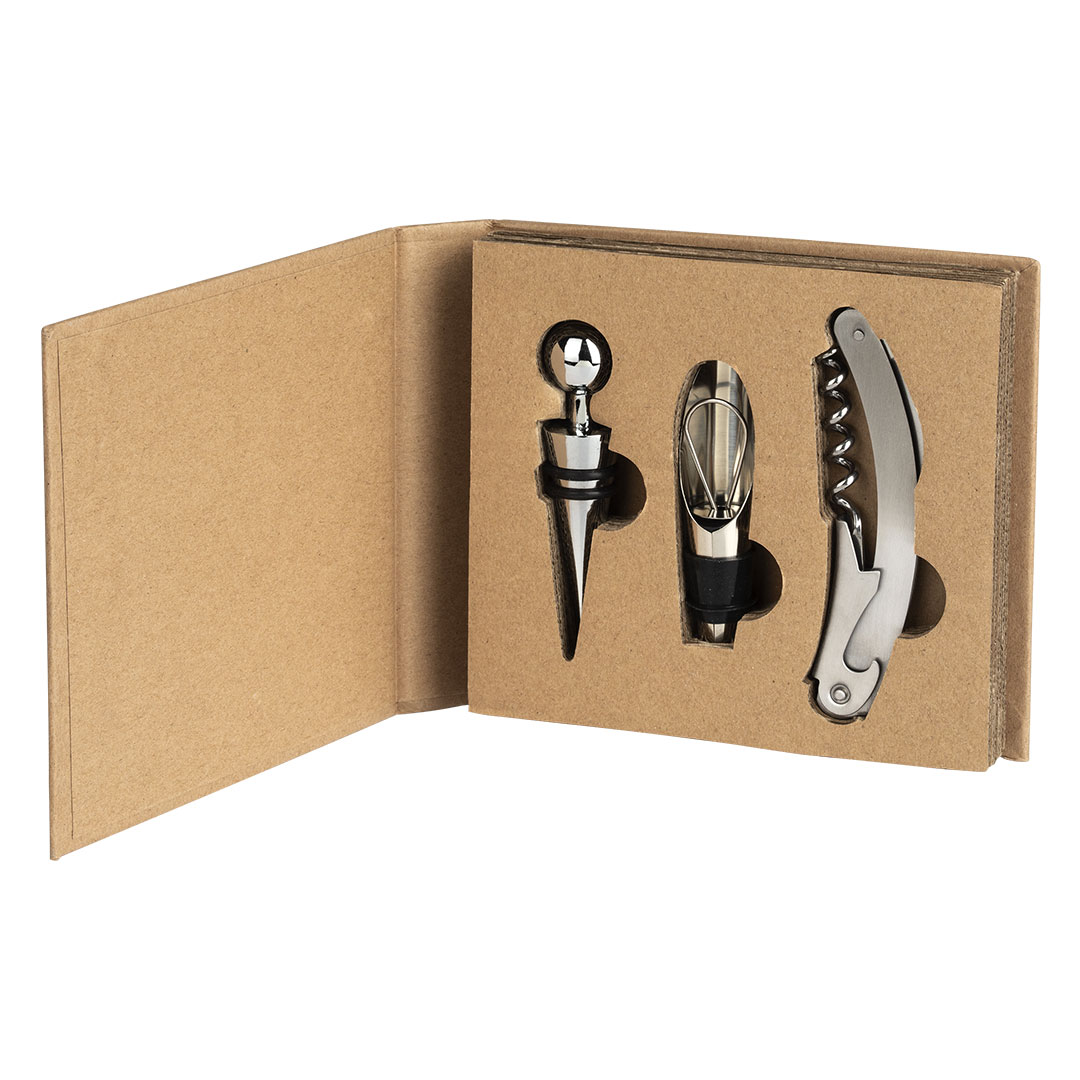 Wine set in a gift box, 3/1