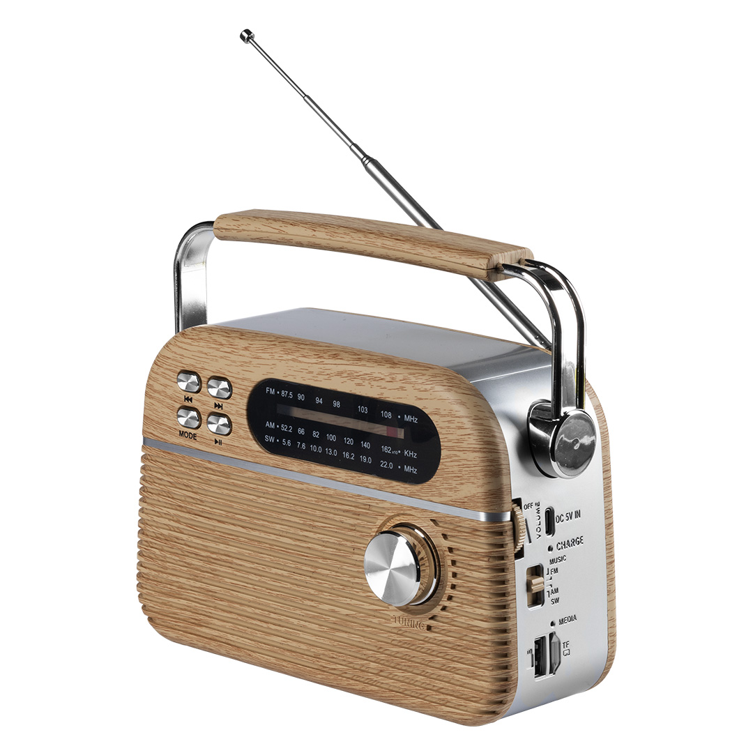 Radio and wireless speaker, 3W