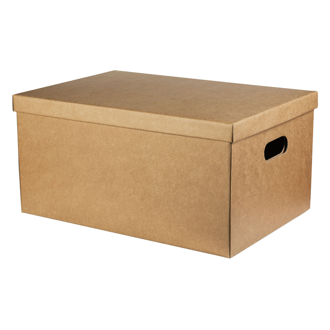 3-layer self-assembling gift box with a lid