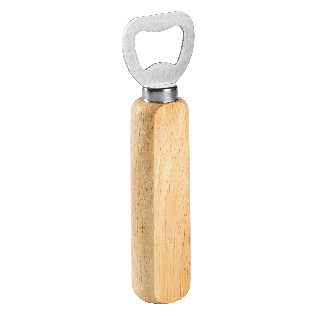 Wooden bottle opener