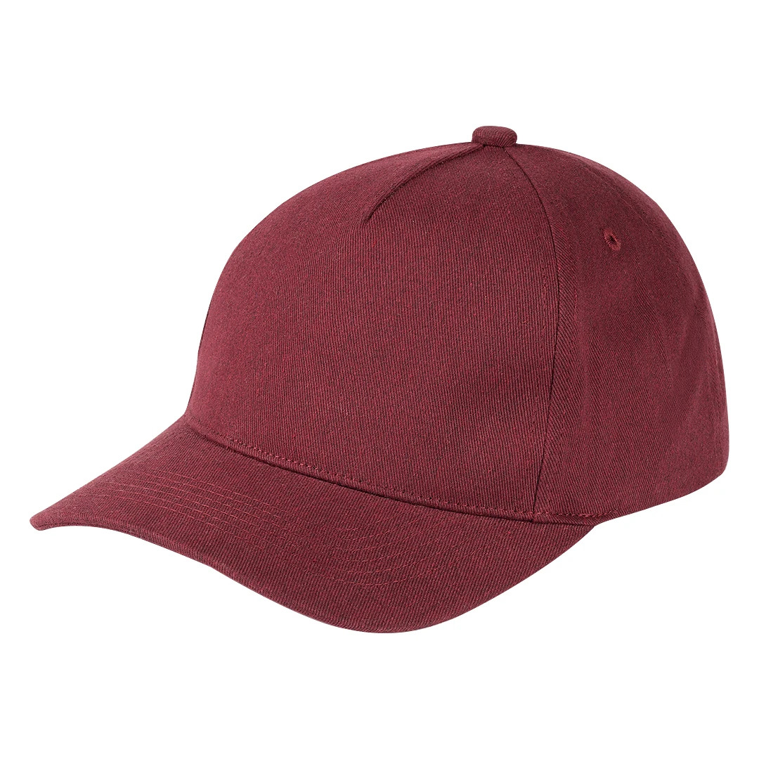Cap, 5 panels, metal buckle closure